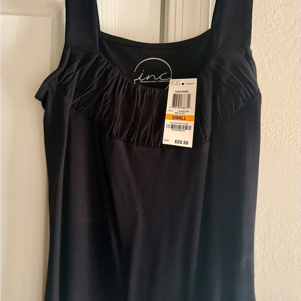 INC International Concepts Women's Black Camisole